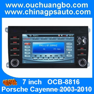 Ouchuangbo car radio sat navi DVD for Porsche Cayenne 2003-2010 with touch screen DVD-R